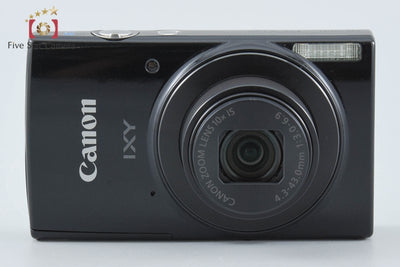 【中古】Canon キヤノン IXY 190 ブラック コンパクトデジタルカメラ