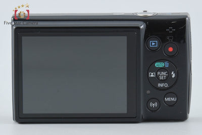 【中古】Canon キヤノン IXY 190 ブラック コンパクトデジタルカメラ
