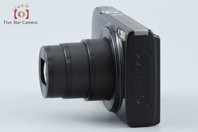 【中古】Canon キヤノン IXY 190 ブラック コンパクトデジタルカメラ