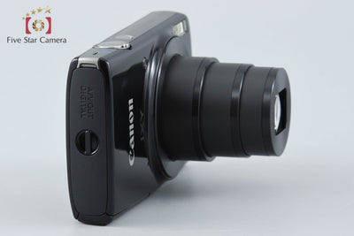 【中古】Canon キヤノン IXY 190 ブラック コンパクトデジタルカメラ