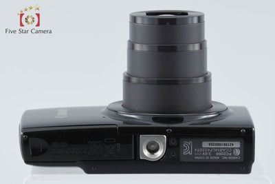 【中古】Canon キヤノン IXY 190 ブラック コンパクトデジタルカメラ