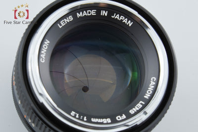 【中古】Canon キヤノン FD 55mm f/1.2