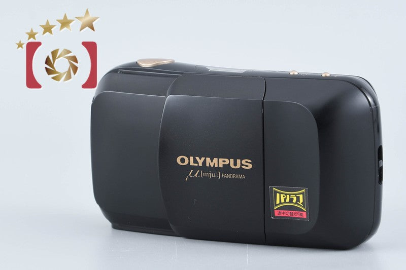 【中古】OLYMPUS オリンパス μ[mju:] ZOOM PANORAMA コンパクトフィルムカメラ