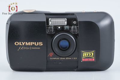 【中古】OLYMPUS オリンパス μ[mju:] ZOOM PANORAMA コンパクトフィルムカメラ