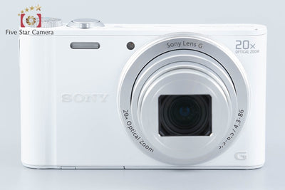 【中古】SONY ソニー Cyber-shot DSC-WX300 ホワイト デジタルスチルカメラ 多言語対応