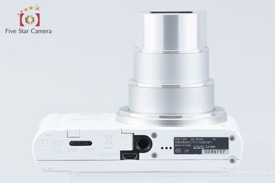 【中古】SONY ソニー Cyber-shot DSC-WX300 ホワイト デジタルスチルカメラ 多言語対応