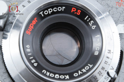 【中古】東京光学 TOPCON トプコン SUPER TOPCOR P.S 90mm f/5.6