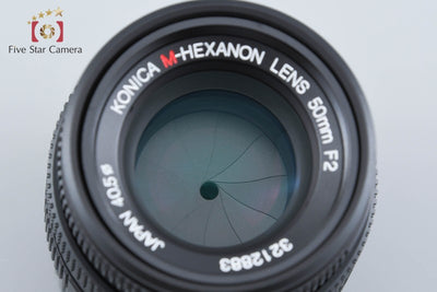 【中古】Konica コニカ M-HEXANON 50mm f/2 ライカMマウント