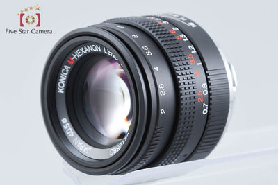 【中古】Konica コニカ M-HEXANON 50mm f/2 ライカMマウント