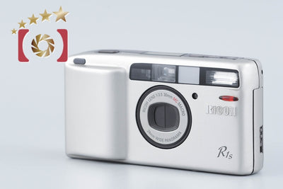 【中古】RICOH リコー R1s プラチナシルバー コンパクトフィルムカメラ