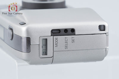 【中古】RICOH リコー R1s プラチナシルバー コンパクトフィルムカメラ