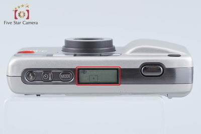 【中古】RICOH リコー R1s プラチナシルバー コンパクトフィルムカメラ