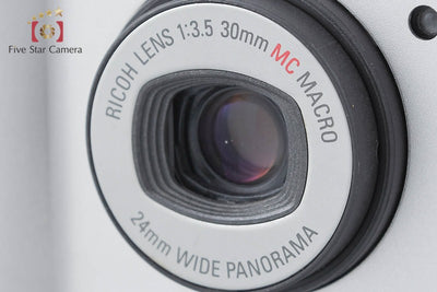 【中古】RICOH リコー R1s プラチナシルバー コンパクトフィルムカメラ