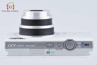 【中古】Canon キヤノン IXY 430F シルバー コンパクトデジタルカメラ