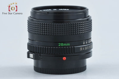 【中古】Canon キヤノン New FD 28mm f/2.8