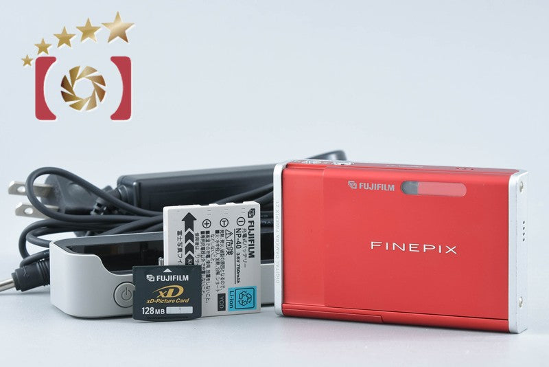 【中古】FUJIFILM 富士フイルム FINEPIX Z1 レッド コンパクトデジタルカメラ