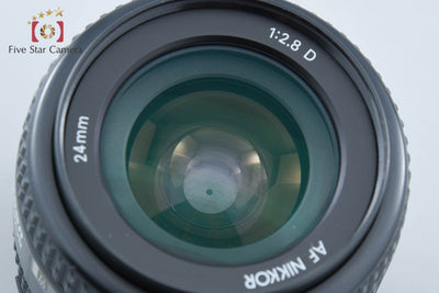 【中古】Nikon ニコン AF NIKKOR 24mm f/2.8 D