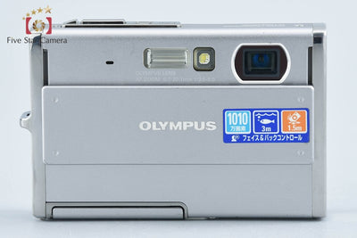 【中古】OLYMPUS オリンパス μ1050SW シルバー コンパクトデジタルカメラ