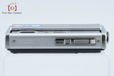 【中古】OLYMPUS オリンパス μ1050SW シルバー コンパクトデジタルカメラ