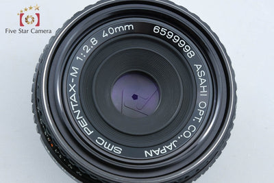 【中古】PENTAX ペンタックス SMC M 40mm f/2.8