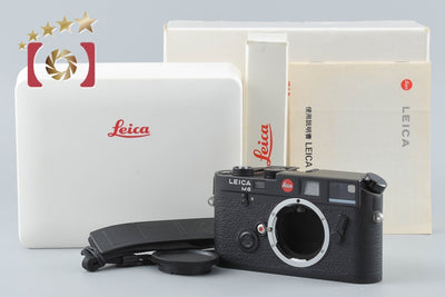 【中古】Leica ライカ M6 ブラック レンジファインダーフィルムカメラ 元箱付き