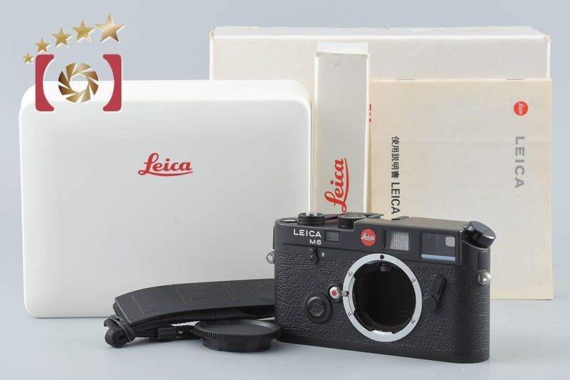 【中古】Leica ライカ M6 ブラック レンジファインダーフィルムカメラ 元箱付き