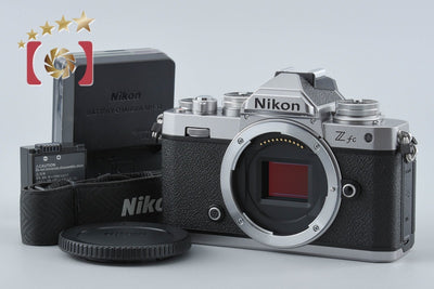 【中古】Nikon ニコン Z fc シルバー ミラーレス一眼カメラ シャッター回数僅少