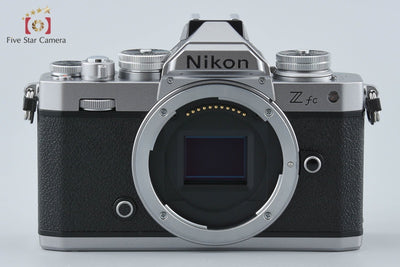 【中古】Nikon ニコン Z fc シルバー ミラーレス一眼カメラ シャッター回数僅少
