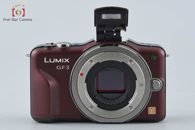 【中古】Panasonic パナソニック LUMIX DMC-GF3 センシュアルブラウン ミラーレス一眼カメラ