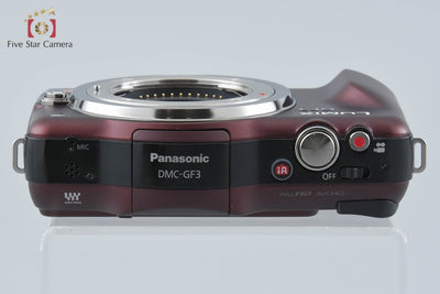 【中古】Panasonic パナソニック LUMIX DMC-GF3 センシュアルブラウン ミラーレス一眼カメラ