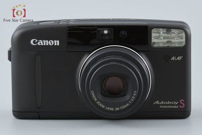 【中古】Canon キヤノン Autoboy S PANORAMA ブラウンブラック コンパクトフィルムカメラ