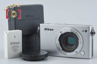 【中古】Nikon ニコン 1 J4 シルバー ミラーレス一眼カメラ