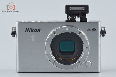 【中古】Nikon ニコン 1 J4 シルバー ミラーレス一眼カメラ
