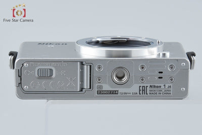 【中古】Nikon ニコン 1 J4 シルバー ミラーレス一眼カメラ