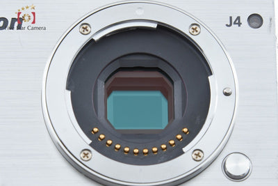 【中古】Nikon ニコン 1 J4 シルバー ミラーレス一眼カメラ