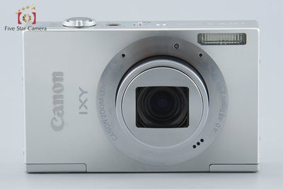 【中古】Canon キヤノン IXY 3 シルバー コンパクトデジタルカメラ 元箱付き