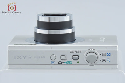 【中古】Canon キヤノン IXY 3 シルバー コンパクトデジタルカメラ 元箱付き