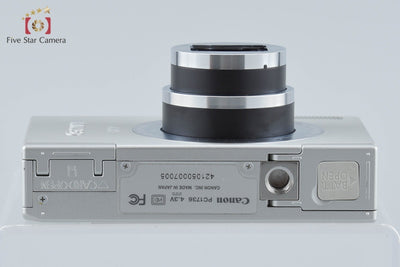 【中古】Canon キヤノン IXY 3 シルバー コンパクトデジタルカメラ 元箱付き