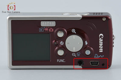 【中古】Canon キヤノン IXY Digital L2 スターガーネット コンパクトデジタルカメラ 元箱付き