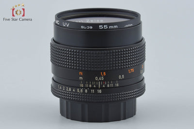 【中古】CONTAX コンタックス Carl Zeiss Planar 50mm f/1.4 T* AEJ