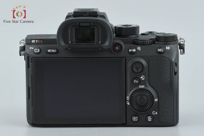 【中古】SONY ソニー α7RIII ILCE-7RM3 ミラーレス一眼カメラ シャッター回数僅少 元箱付き 多言語対応