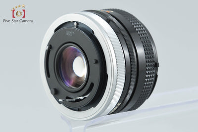 【中古】Canon キヤノン FD 50mm f/1.8 S.C.