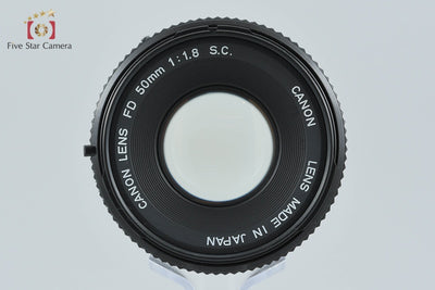 【中古】Canon キヤノン FD 50mm f/1.8 S.C.
