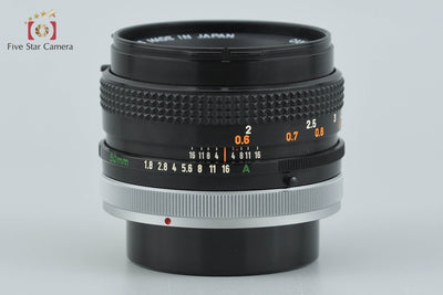 【中古】Canon キヤノン FD 50mm f/1.8 S.C.