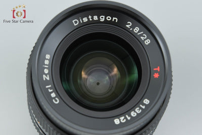 【中古】CONTAX コンタックス Carl Zeiss Distagon 28mm f/2.8 T* MMJ 元箱付き