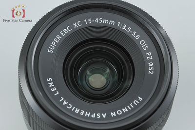 【中古】FUJIFILM 富士フイルム XC 15-45mm f/3.5-5.6 OIS PZ ASPHERICAL ブラック