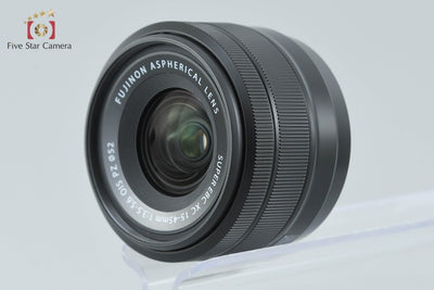 【中古】FUJIFILM 富士フイルム XC 15-45mm f/3.5-5.6 OIS PZ ASPHERICAL ブラック