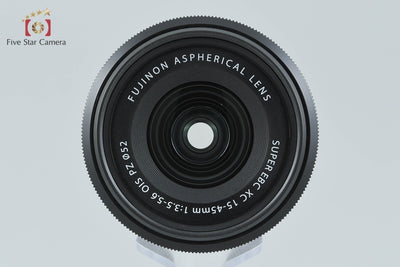 【中古】FUJIFILM 富士フイルム XC 15-45mm f/3.5-5.6 OIS PZ ASPHERICAL ブラック