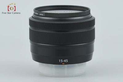 【中古】FUJIFILM 富士フイルム XC 15-45mm f/3.5-5.6 OIS PZ ASPHERICAL ブラック