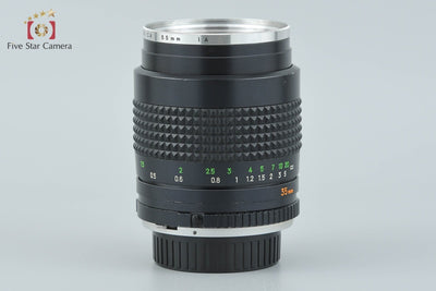 【中古】MINOLTA ミノルタ MC W.ROKKOR-HH 35mm f/1.8